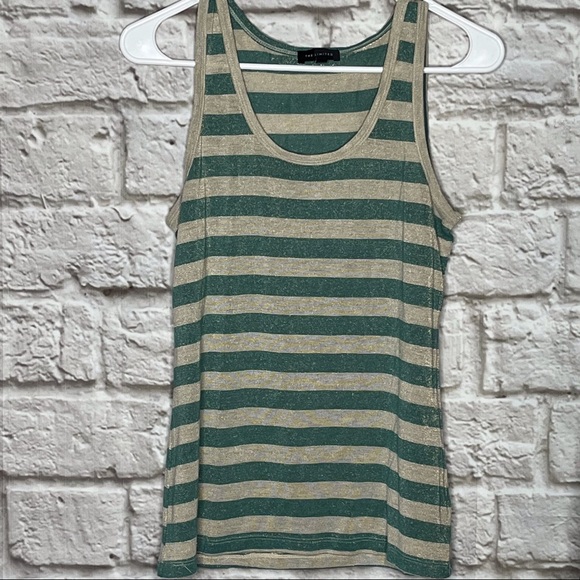 The‎ Limited Striped Tank Women's Size Medium - Picture 1 of 2